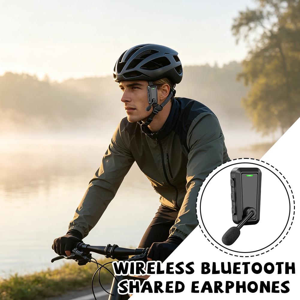 Helmet Headset Noise Cancellation - ヘルメットインターコム ワイヤレスヘッドセット ノイズキャンセリング 防水 ステレオイヤホン オートバイ