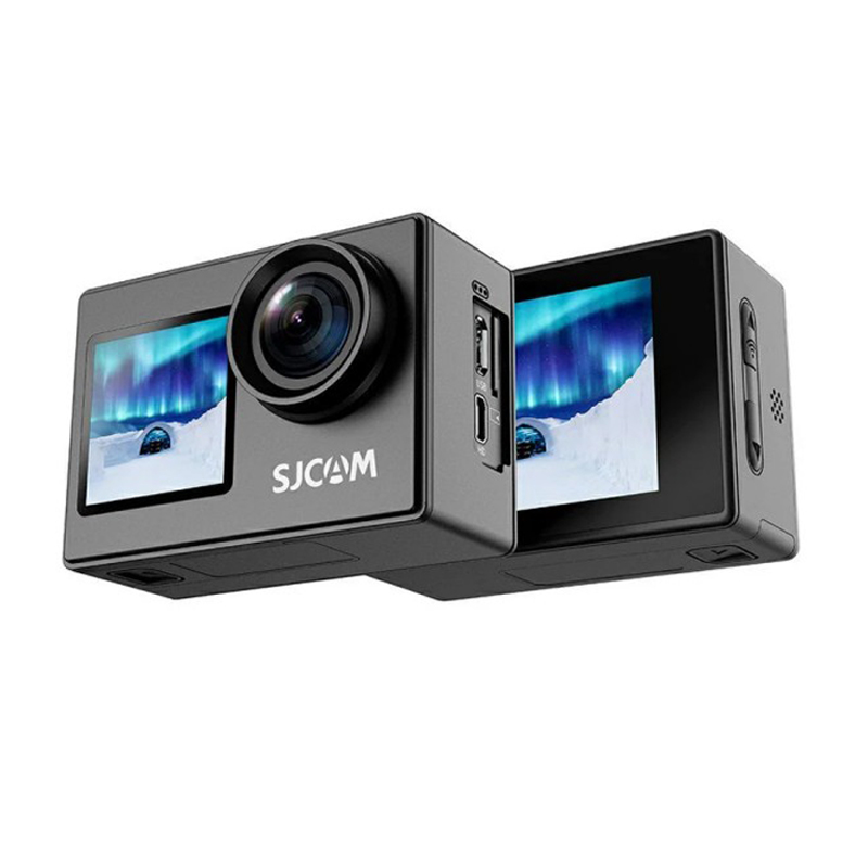 Helmet Camera 4K Wifi - デュアルスクリーン-SJ4000 SJCAM ヘルメットカメラ デュアルディスプレイ 4K30FPSWIFI ウルトラHDカメラ