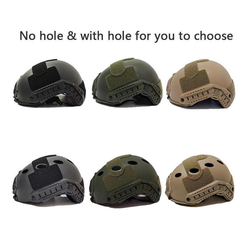 Helmet Headset Noise Cancellation - ABS新改良厚型FASTヘルメット エアソフトタクティカルヘルメット アウトドアPJエアガンシューティングCS保護ヘルメット 大人用装備