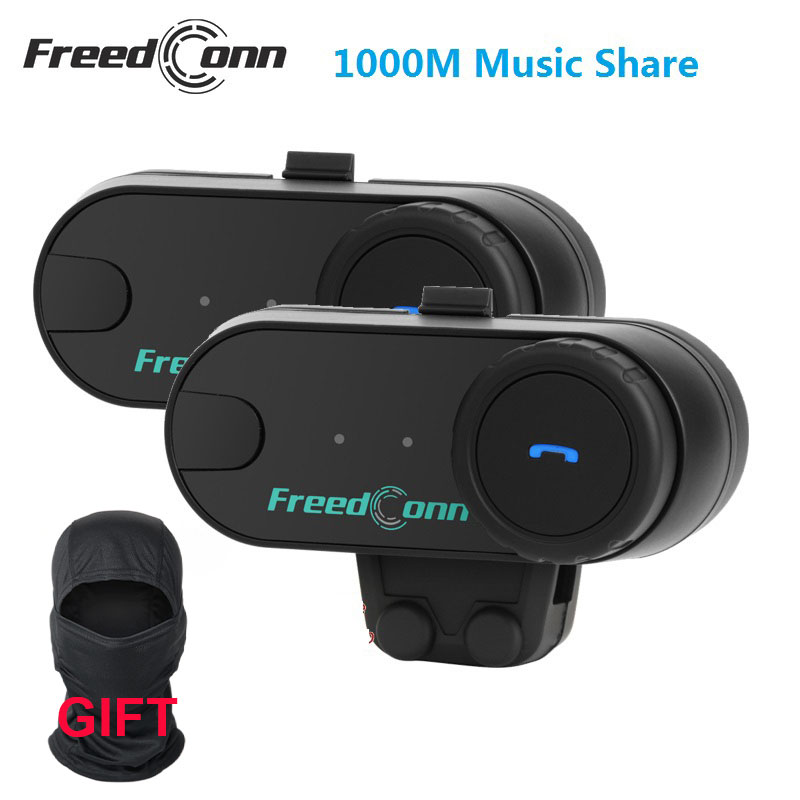Freedconn-オートバイ用のBluetoothヘッドセ - Motorcycle Intercom With Fm Radio のレビューと価格