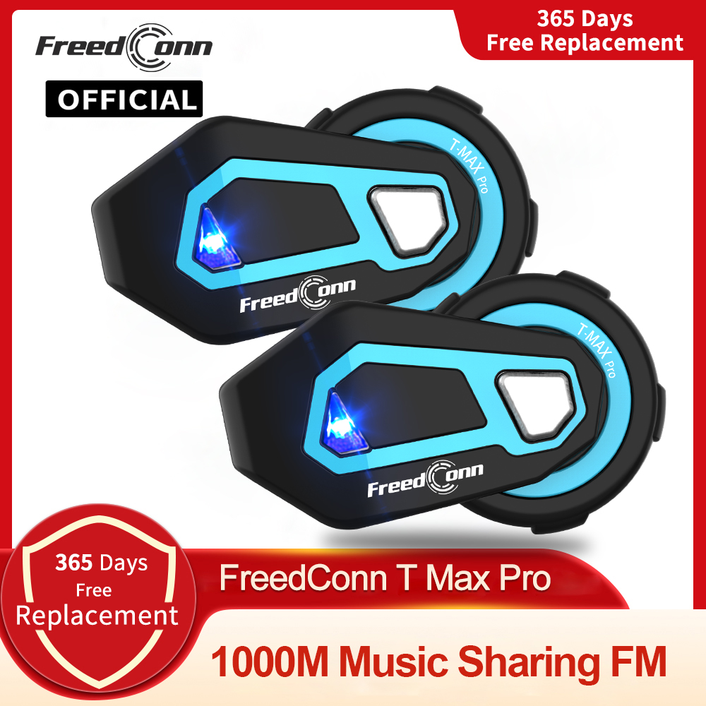 Freedconn-オートバイ用のBluetoothヘッドセ - Motorcycle Helmet Intercom 6 Rider のレビューと価格