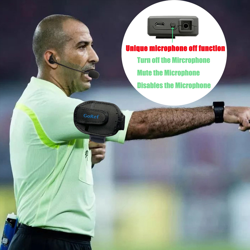 GoRef フットボールレフリーインターコムヘッドセット B - Bluetooth Headset Helmet 1000M のレビューと価格