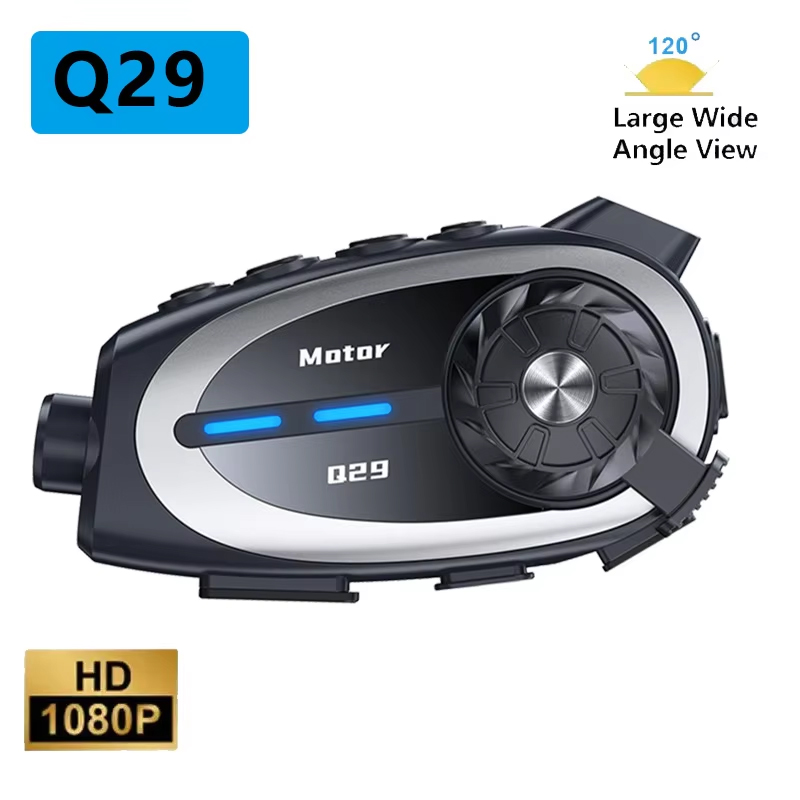 Q29 オートバイヘルメットインターホン Bluetooth - Helmet Communication System Camera のレビューと価格