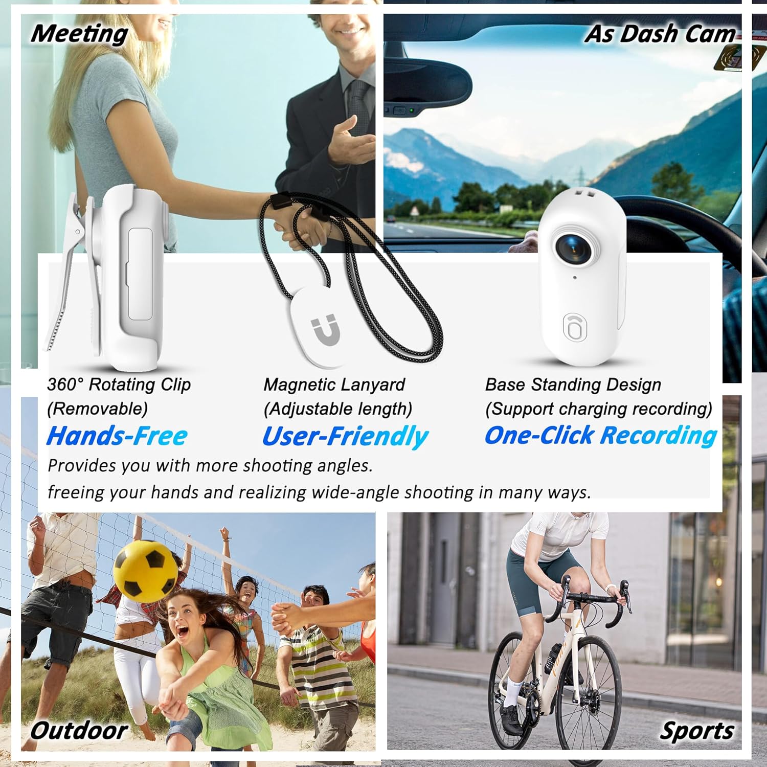 4K FHD 1080Pアクションカメラ アウトドアスポーツ - Helmet Communication System Camera のレビューと価格
