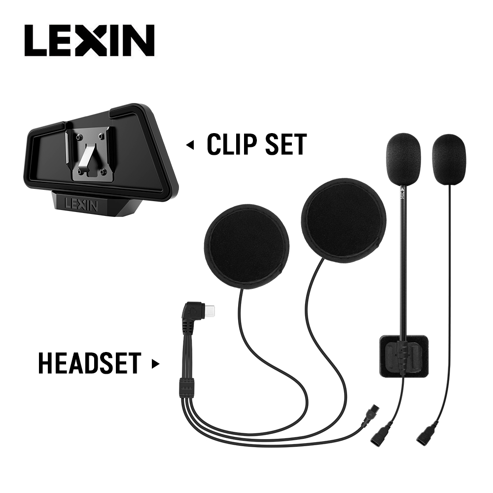 LEXIN LX-B4FM-X インターコムヘッドセット&ク - Bluetooth Headset Helmet 1000M のレビューと価格