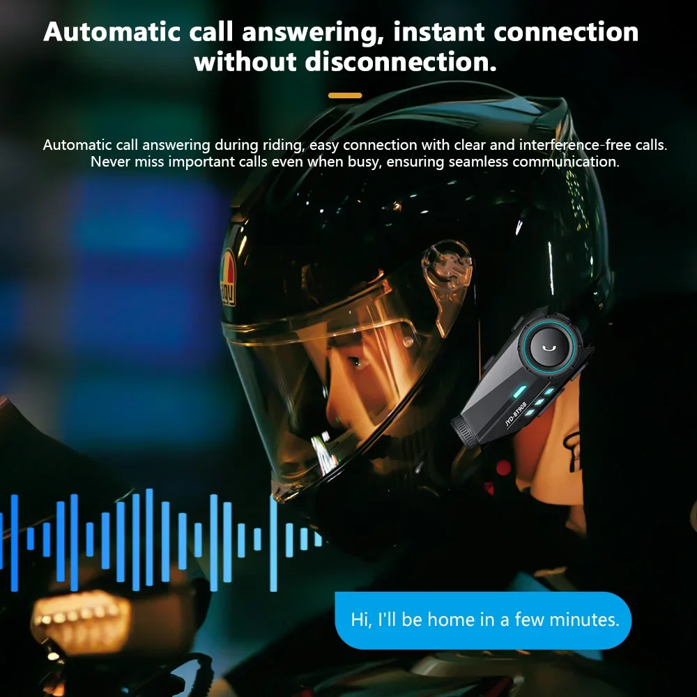 1/2X オートバイヘルメットヘッドセットインターホンイヤホ - Bluetooth Headset Helmet 1000M のレビューと価格