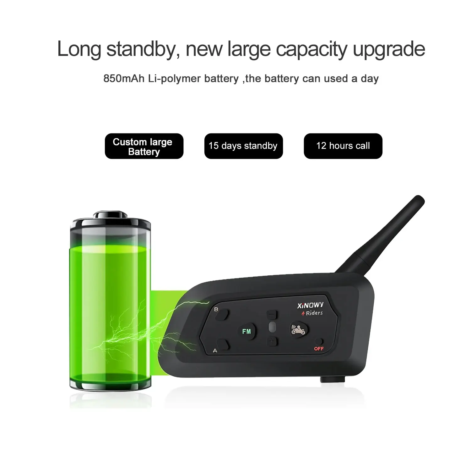 XINOWY 1-4個セット V4C 全二重通信 フットボー - Bluetooth Headset Helmet 1000M のレビューと価格