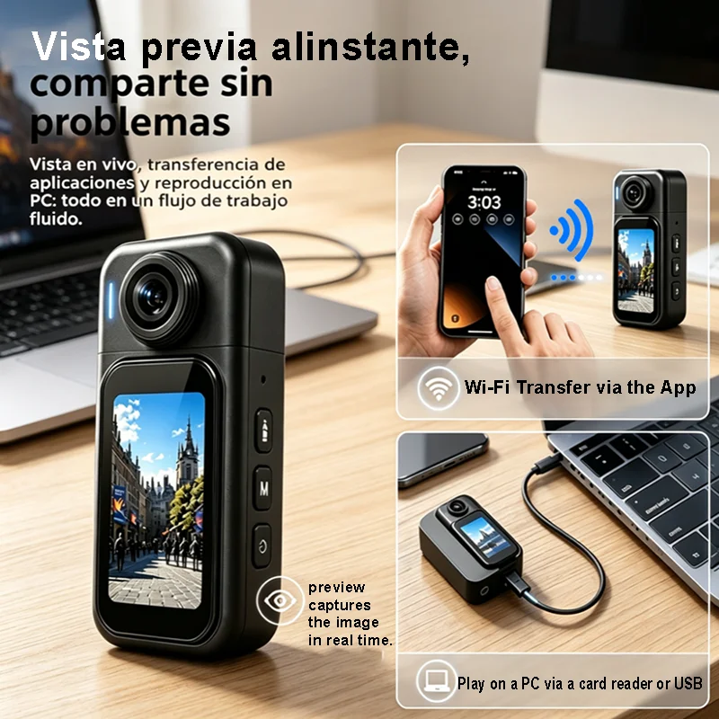 スポーツ用小型カメラ。4K/1080P、ヘルメットに取り付け - Helmet Camera 4K Wifi のレビューと価格