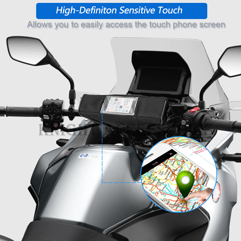 防水モーターサイクルハンドルバーバッグ,スズキ用,ウエディン - Motorcycle Gps Navigator Waterproof のレビューと価格