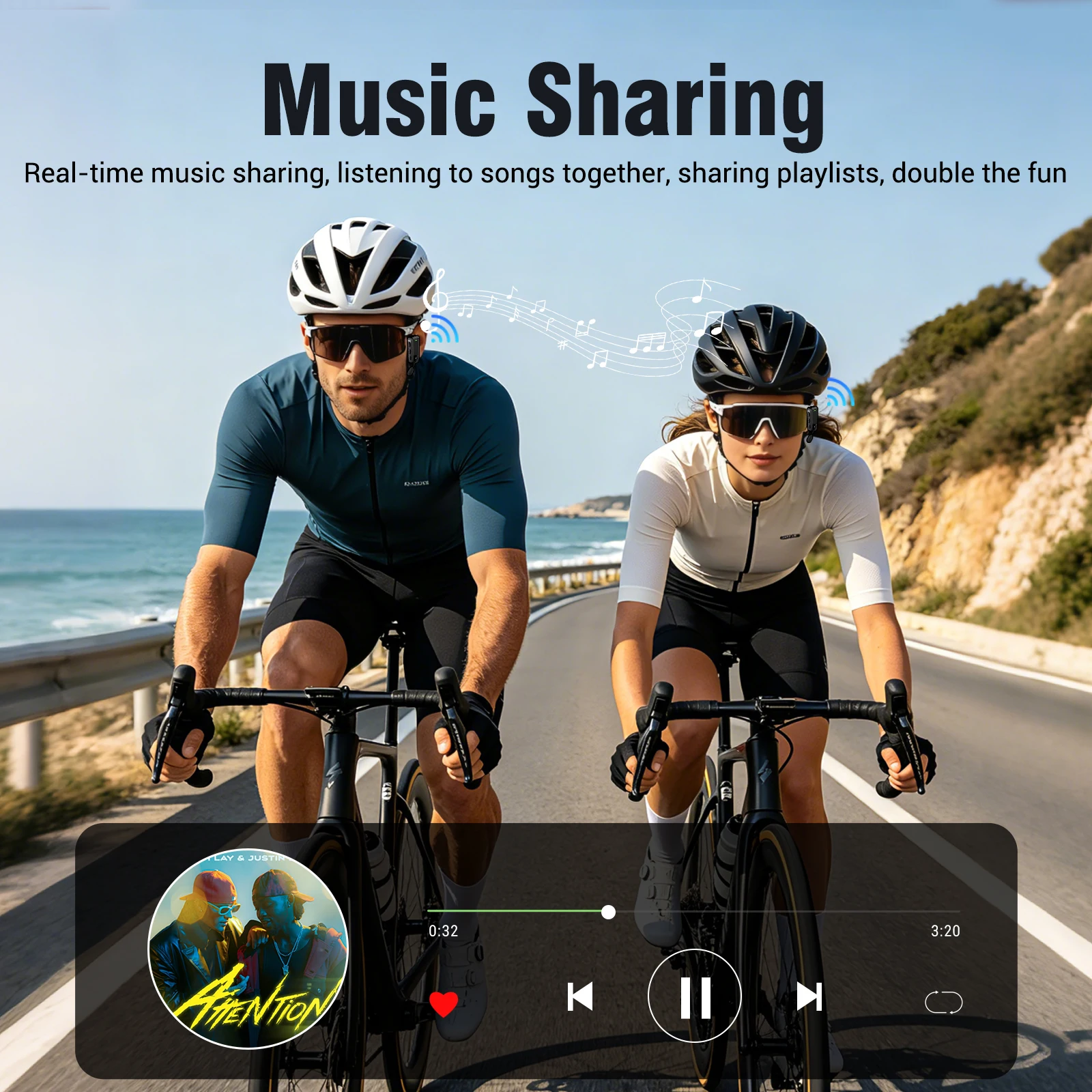 1/2 個 C10 ワイヤレス Bluetooth ヘルメッ - Bluetooth Headset Helmet 1000M のレビューと価格