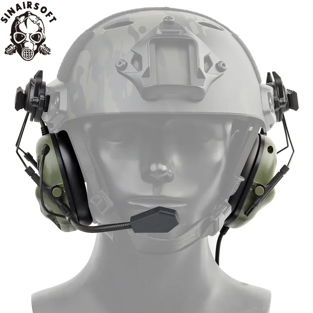 戦術的なヘッドセット,オートバイのヘルメット,Baofeng - Helmet Headset Noise Cancellation のレビューと価格