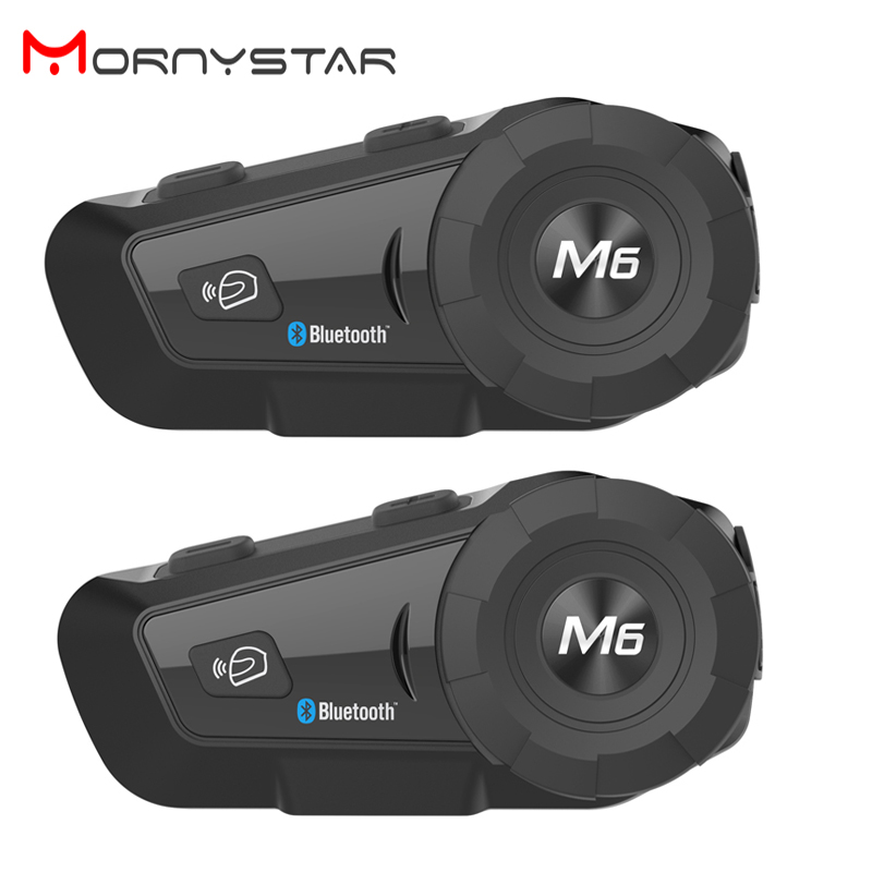 2 個 MONYSTAR M6 プラス 1000 メートルオ - Motorcycle Intercom With Fm Radio のレビューと価格
