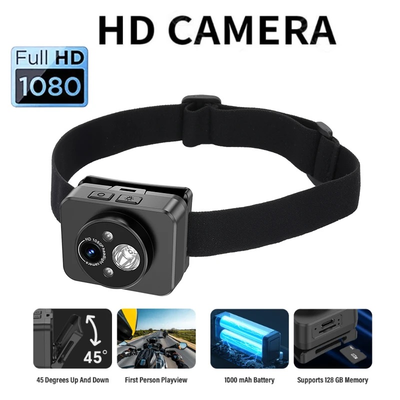 D8 HD 1080P 屋外スポーツカメラビデオカメラヘッド - Helmet Communication System Camera のレビューと価格