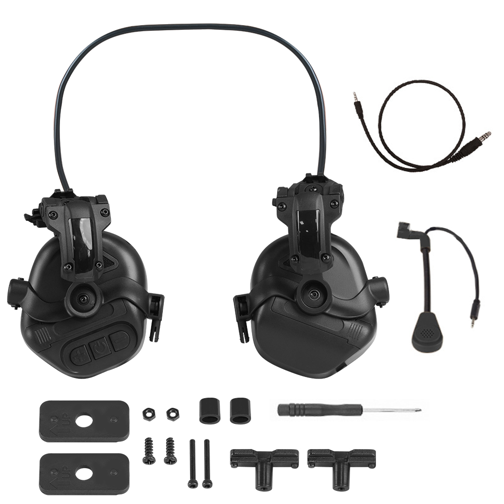 BOOIU 戦術射撃ヘッドセット ファストヘルメット 3.5 - Helmet Headset Noise Cancellation のレビューと価格