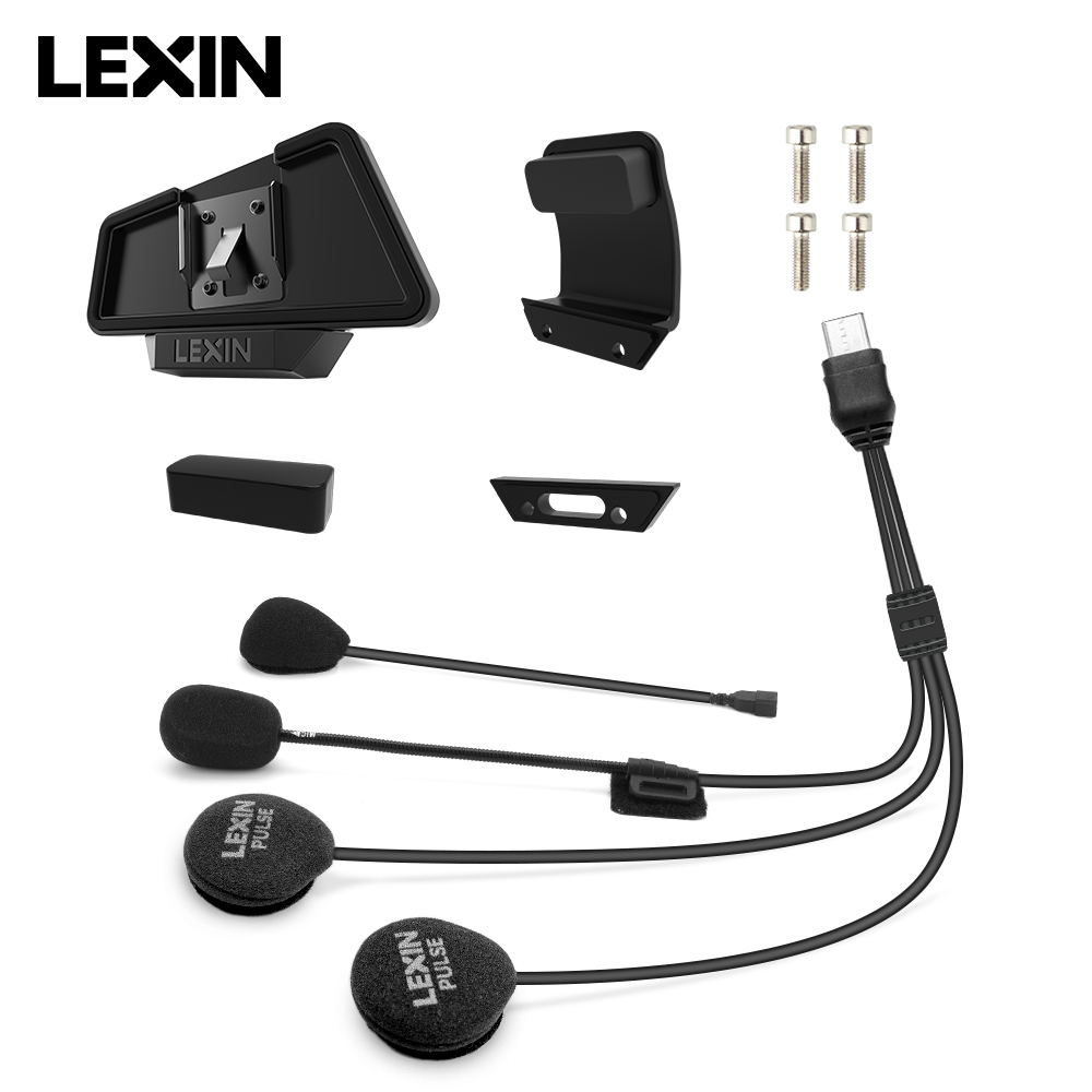 LEXIN-MeshCom メッシュインターコム 40MM  - Helmet Headset Noise Cancellation のレビューと価格