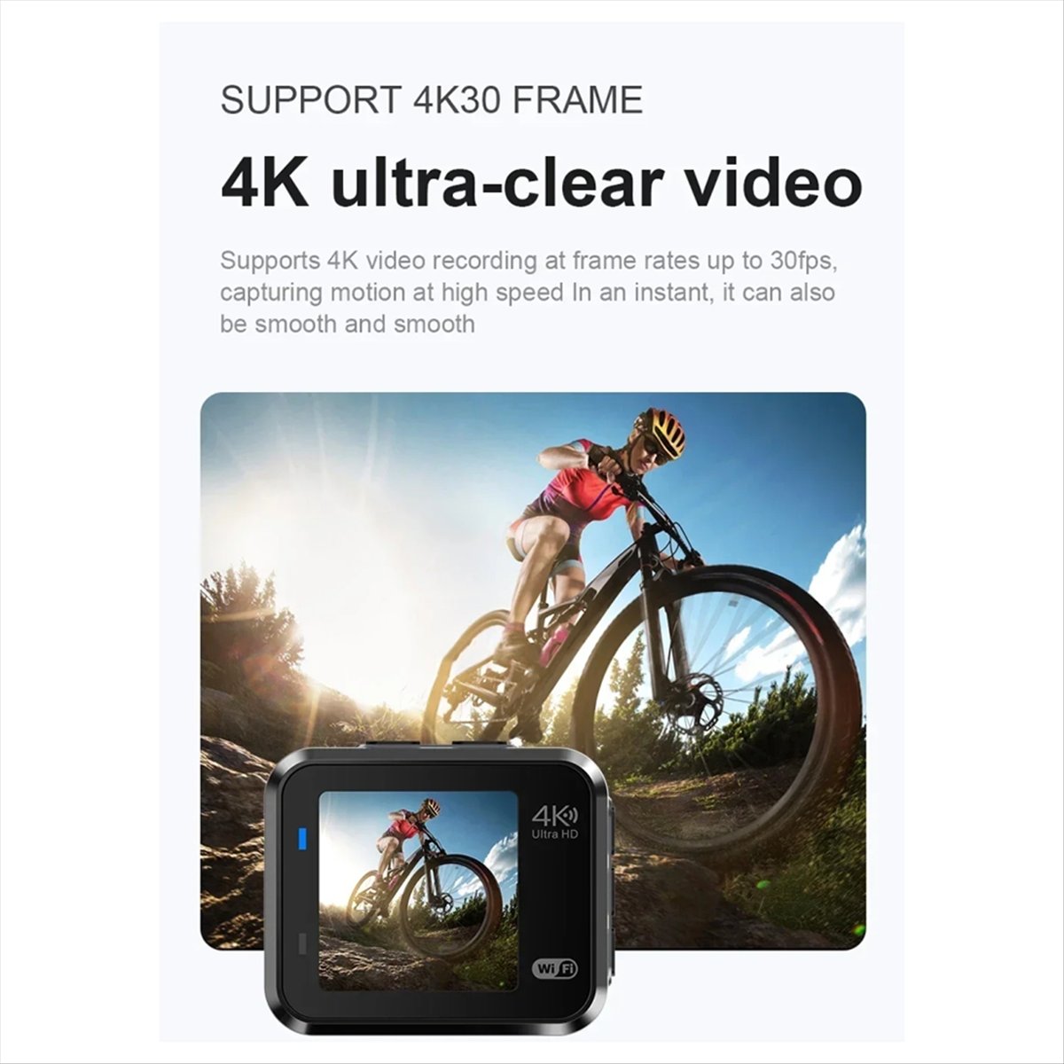 goodidea 4K HD 60FPS カメラ Wifi  - Helmet Camera 4K Wifi のレビューと価格