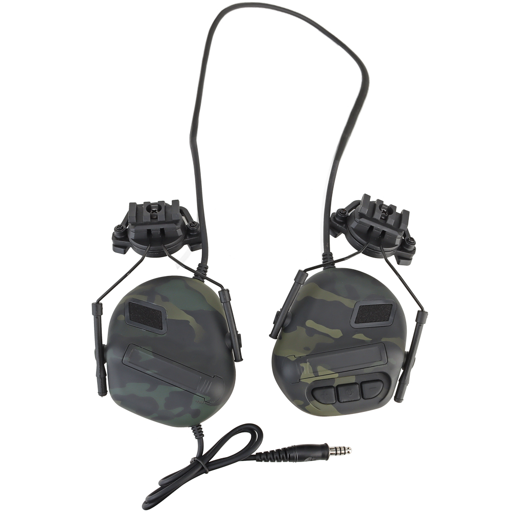 Airsoft通信ヘッドセット,ノイズリダクション,サウンド - Helmet Headset Noise Cancellation のレビューと価格