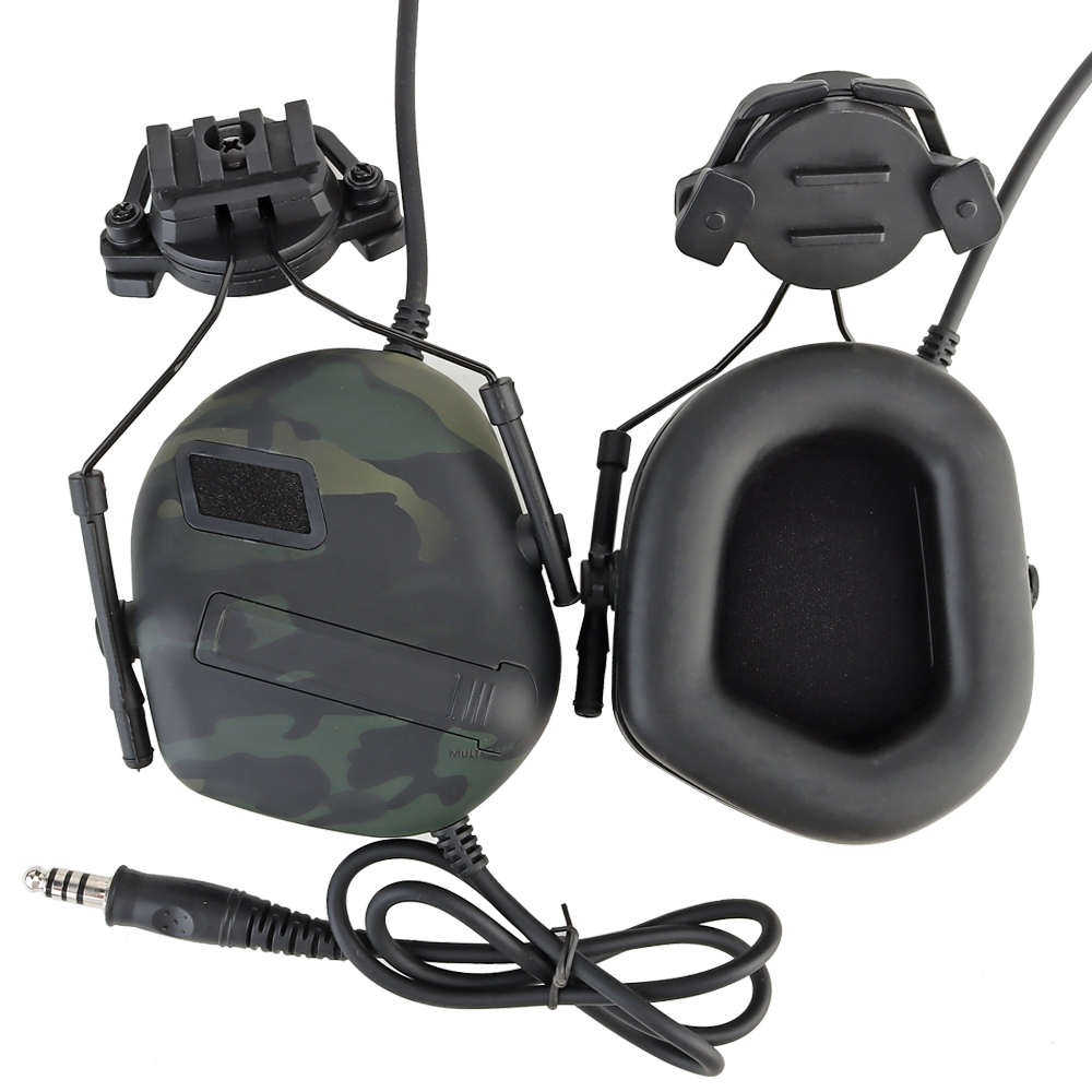 Airsoft通信ヘッドセット,ノイズリダクション,サウンド - Helmet Headset Noise Cancellation のレビューと価格