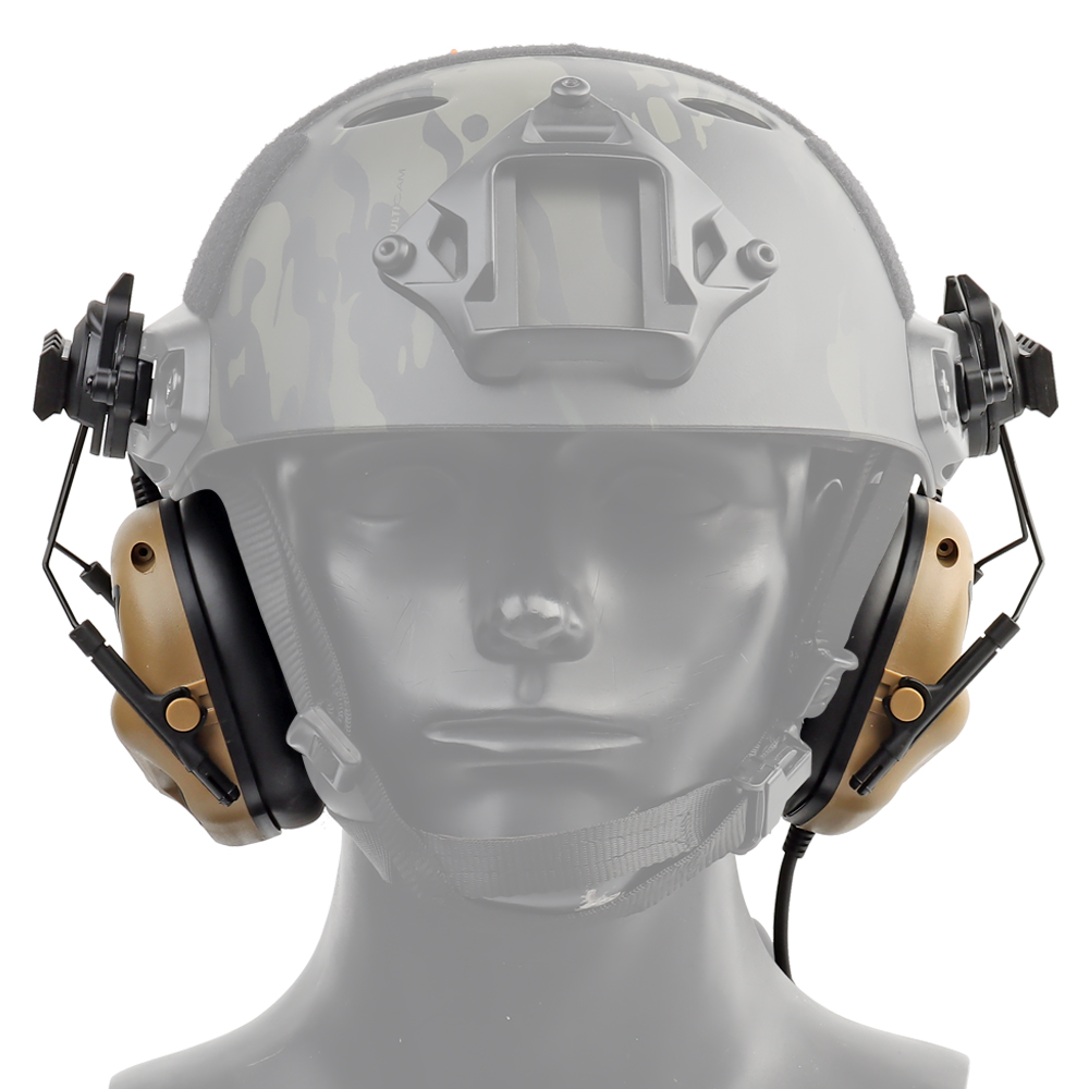 Airsoft通信ヘッドセット,ノイズリダクション,サウンド - Helmet Headset Noise Cancellation のレビューと価格