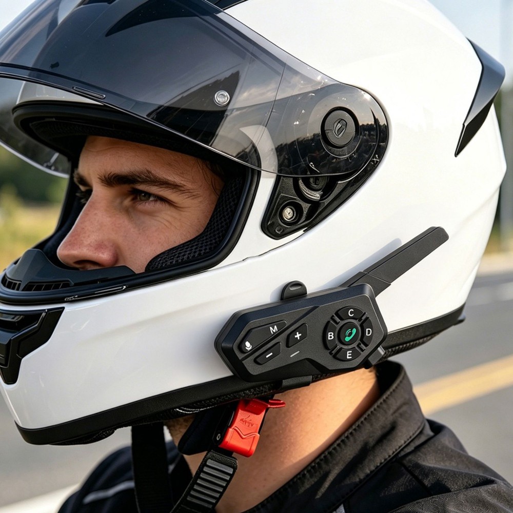 X6 バイク用 BLE ヘルメットヘッドセット インターコム - Motorcycle Helmet Intercom 6 Rider のレビューと価格