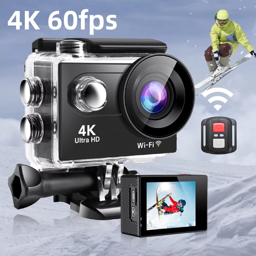 Ultra HDアクションカメラ,2.0インチ,4K, 30 - Helmet Camera 4K Wifi のレビューと価格
