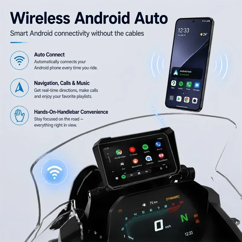 Jansite ポータブル 6.25インチ BMW バイク用 - Motorcycle Gps Navigator Waterproof のレビューと価格