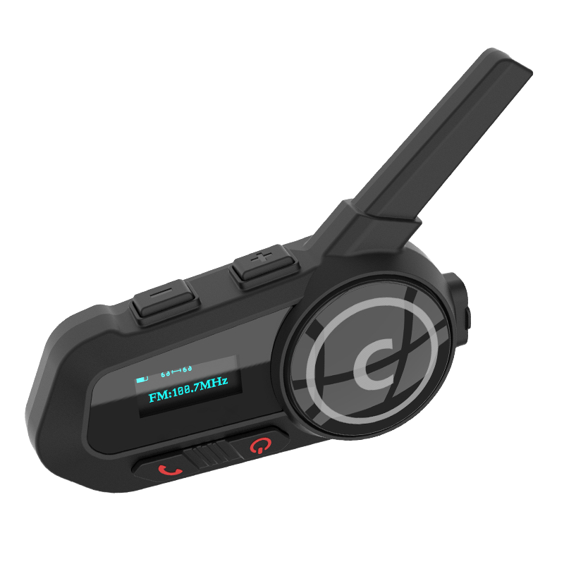 6人同時通話対応のバイク用インターコムヘッドセット。防水仕様 - Motorcycle Helmet Intercom 6 Rider のレビューと価格