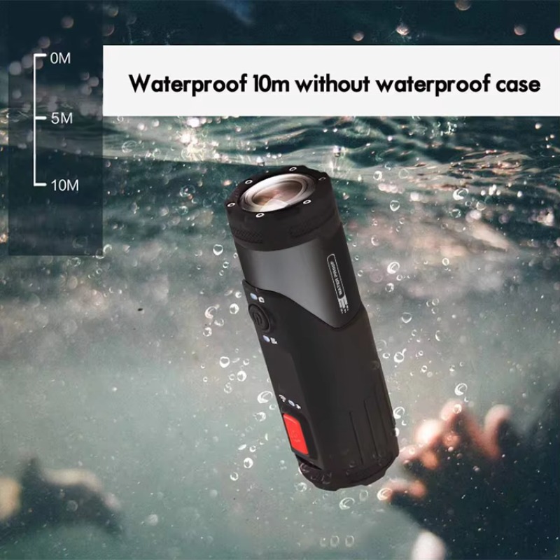 4K WiFi防水アクションカメラ 10m水中スポーツビデオ - Helmet Camera 4K Wifi のレビューと価格