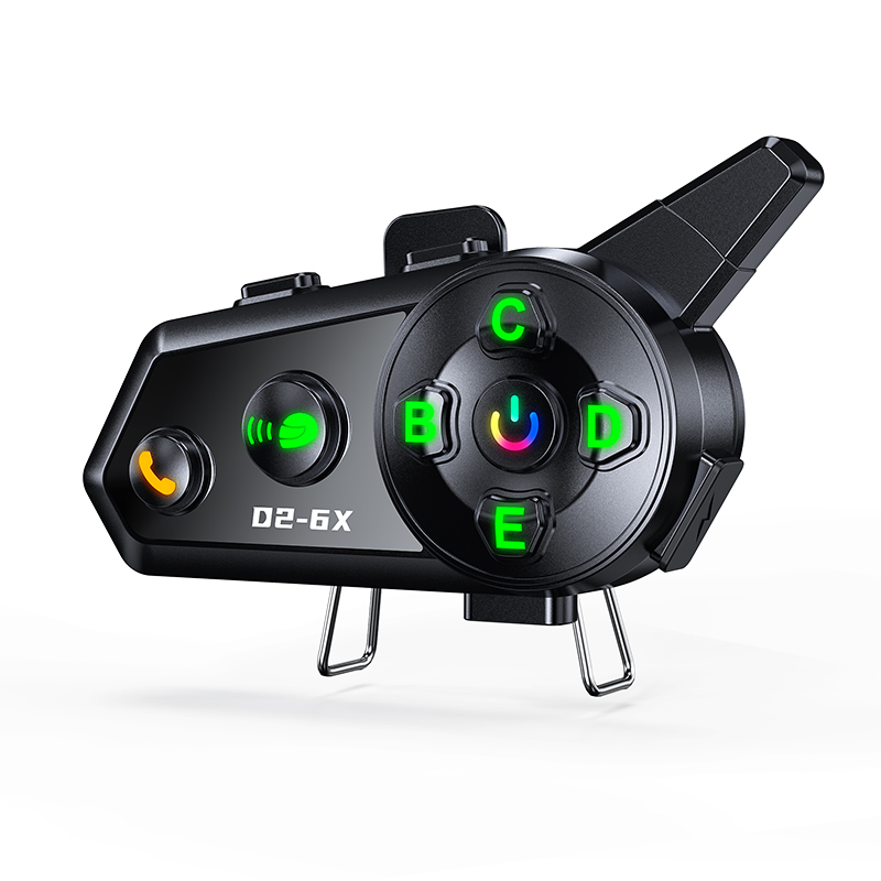 オートバイのヘルメット用のBluetoothインターホン,6 - Motorcycle Helmet Intercom 6 Rider のレビューと価格