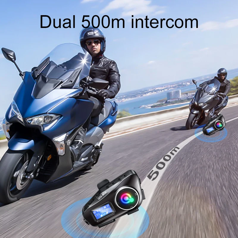 バイクヘルメット用ワイヤレスBluetoothヘッドセット、 - Motorcycle Intercom With Fm Radio のレビューと価格