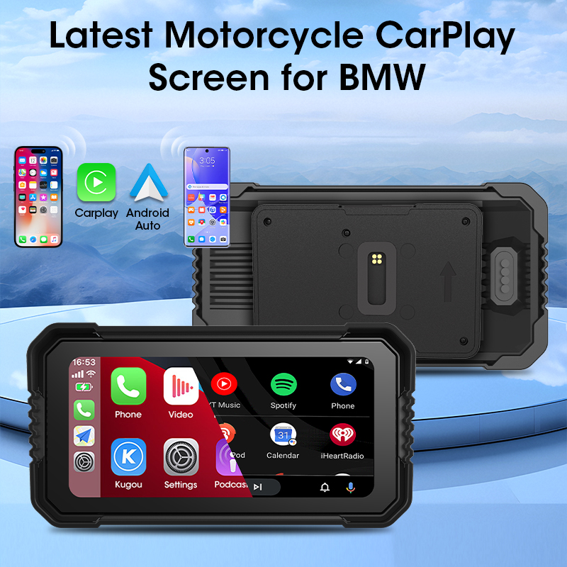 6.25インチバイク用GPSナビゲーション BMW R120 - Motorcycle Gps Navigator Waterproof のレビューと価格