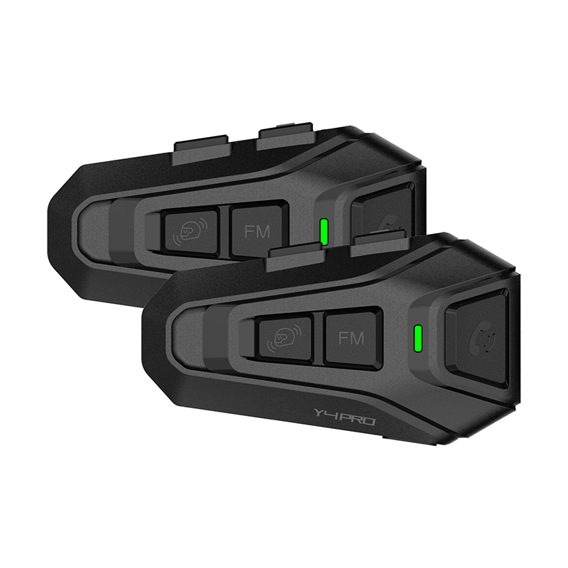 デュアルパックヘルメット通信インターコムヘッドセット（バイク - Motorcycle Intercom Dual Pack のレビューと価格
