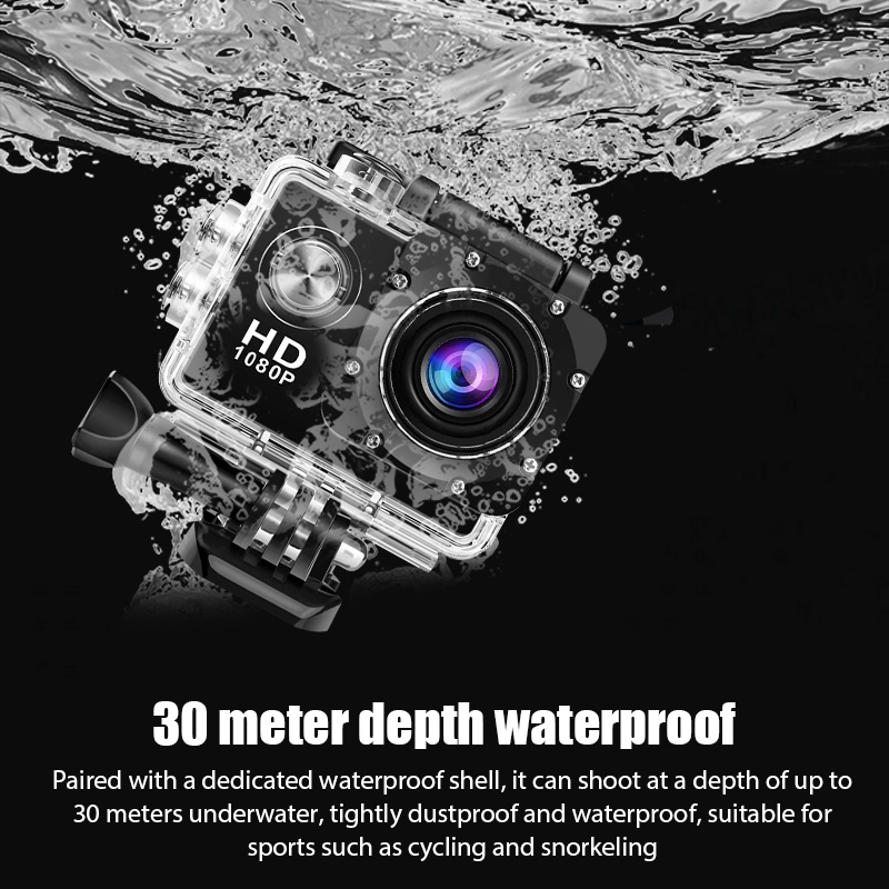 4K ウルトラ HD アクションカメラ 3MP 900mAh - Helmet Communication System Camera のレビューと価格