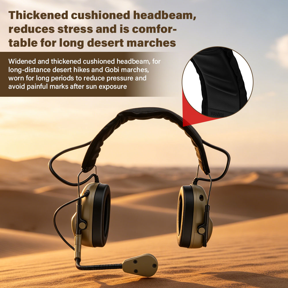戦術的なヘッドセット通信ノイズリダクションイヤーマフヘルメッ - Helmet Headset Noise Cancellation のレビューと価格