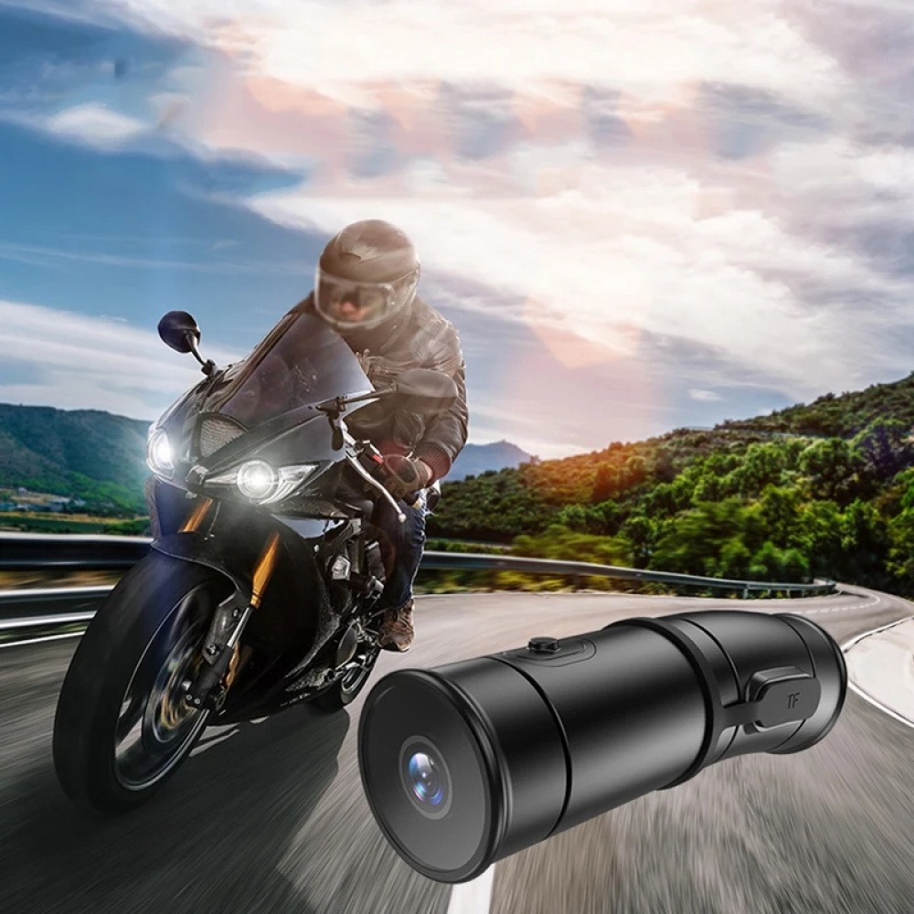 4K HD Wi-Fi対応のバイク用ヘルメット型ドライブレコ - Helmet Camera 4K Wifi のレビューと価格