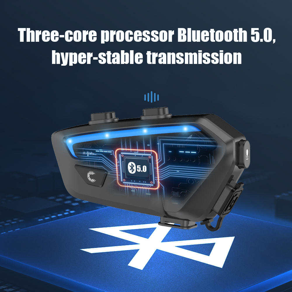 オートバイインターホン Bluetooth ヘルメットヘッド - Motorcycle Intercom With Fm Radio のレビューと価格